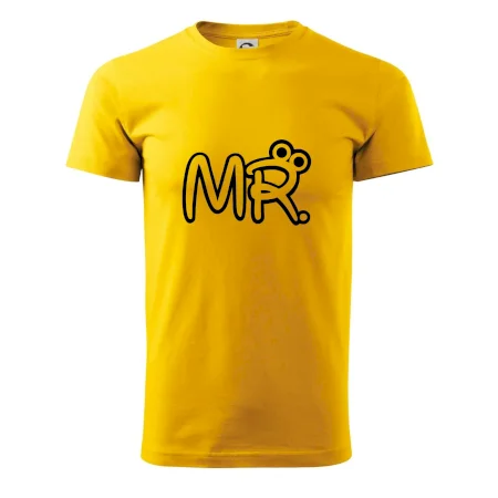 Mr, Mrs a Jr rodinná trička