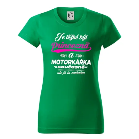 Je těžké být princezna - motorkářka