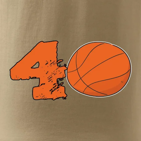 Basketball kulaté narozeniny 40