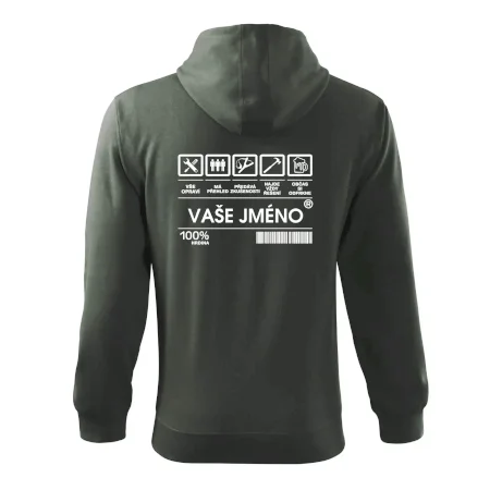 Vaše jméno - čárový kód