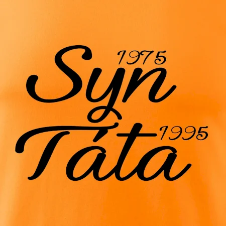 Syn, táta - vaše ročníky