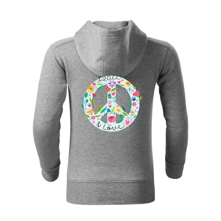 Peace and love symbol