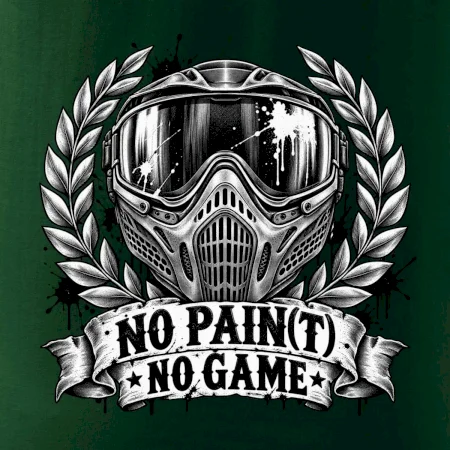 Motiv no paint no game s maskou