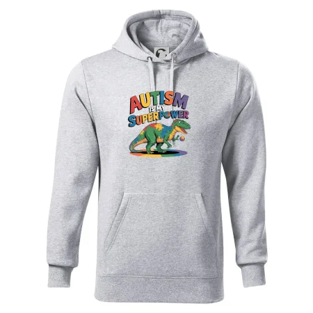 Stojící Rex Autism is my superpower