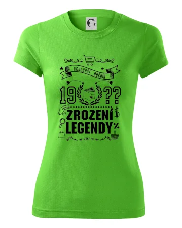 Zrození legendy pro prodavače / prodavačku