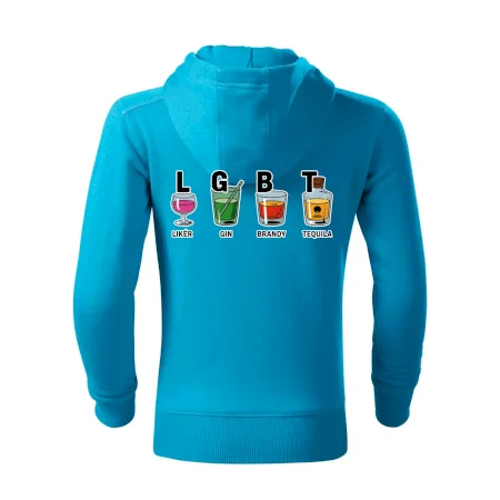 LGBT -  Likér, Gin, Brandy, Tequila