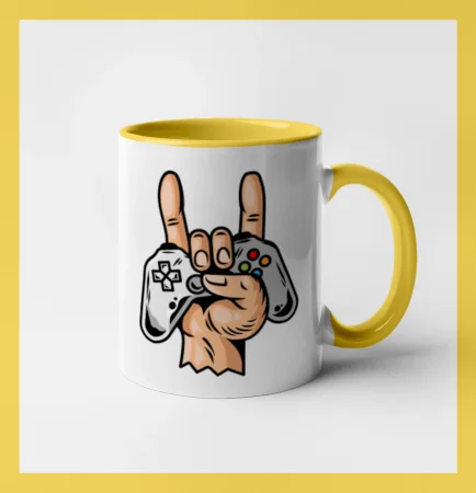 Gamer - gamepad paroháč