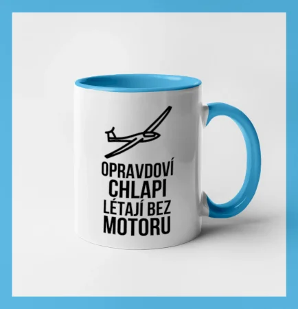Opravdovi chlapi létají bez motoru