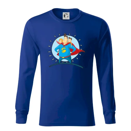 Táta superman - holka a kluk