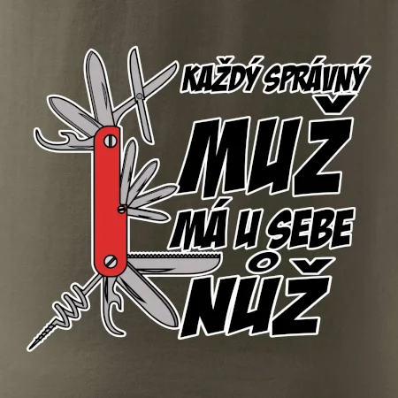 Každý správný muž, má u sebe nůž