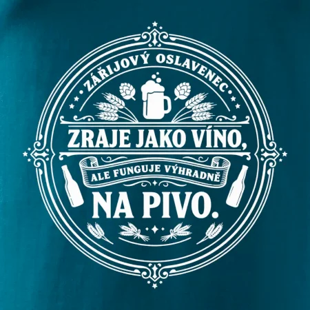 Zraje jako víno, fuguje na pivo
