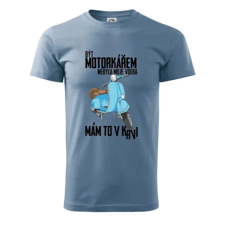 Být motorkářem nebyla moje volba skútr