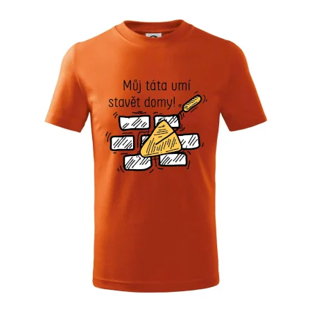 Máj táta umí stavět domy