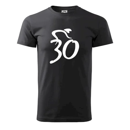 Cyklista slaví třicítku (30)