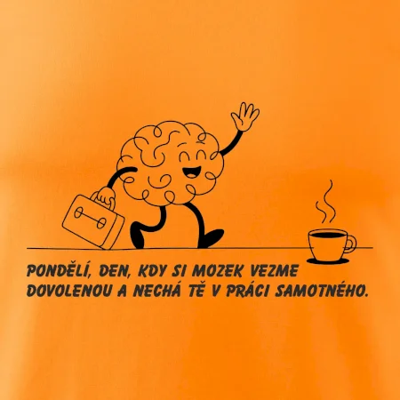 Pondělí, den, kdy si mozek vezme dovolenou