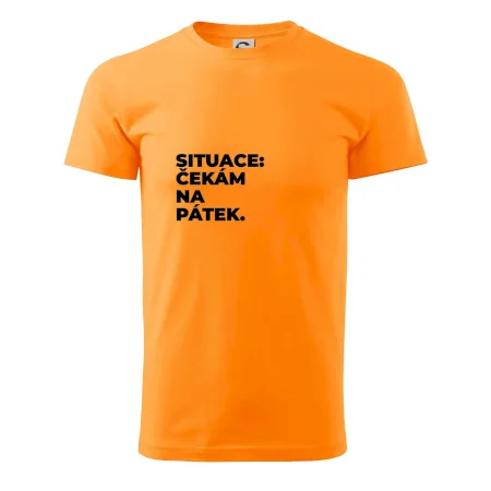 SITUACE:  ČEKÁM NA PÁTEK.