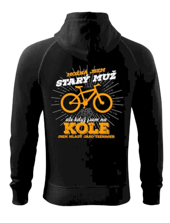 Starý muž - horské kolo