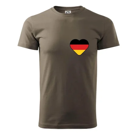 Germany love malé - Německá vlajka