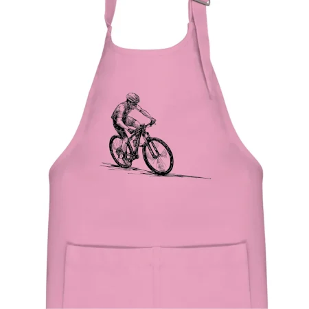 MTB kreslený cyklista