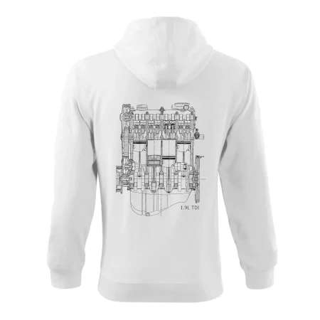 Motor Škoda/ VW 1.9L  TDI ze předu