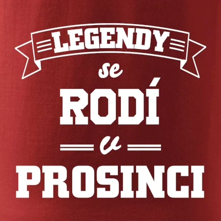Legendy se rodí v prosinci