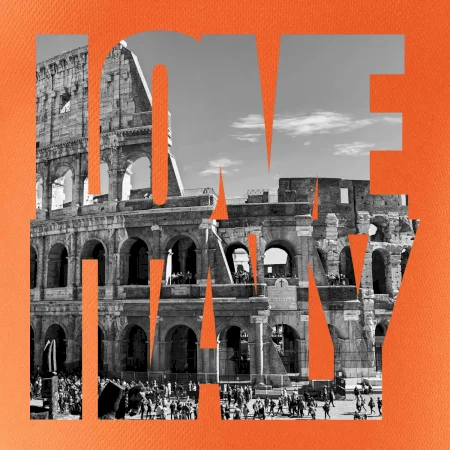 Love italy - colosseum