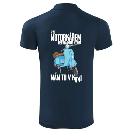 Být motorkářem nebyla moje volba skútr