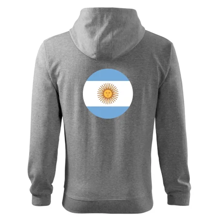 Argentina vlajka kulatá