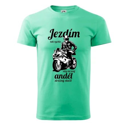 Silniční motorka - jezdím tak rychle, aby mi můj anděl strážný stačil