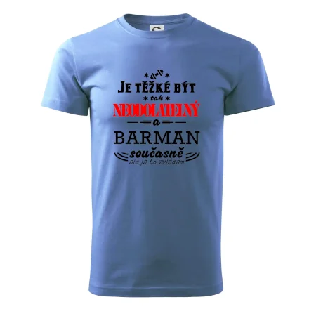 Je těžké být neodolatelný barman