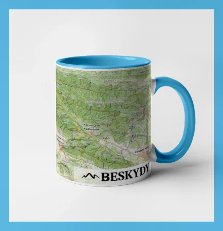 Hrnek - Beskydy mapa
