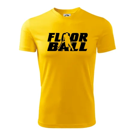 Floorball nápis rovný