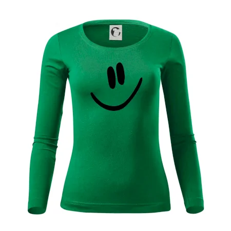 Emoji bez obrysu - usměv