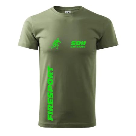 Hasičský sport SDH + váš název ZELENÁ