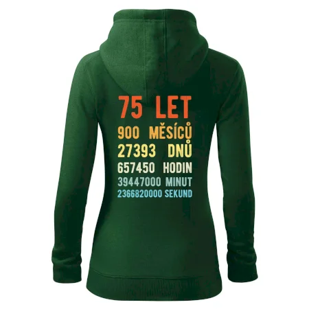 Narozeniny 75 přepočet času