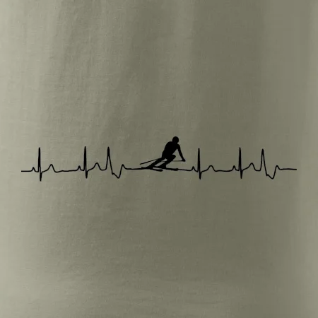 Lyžař EKG
