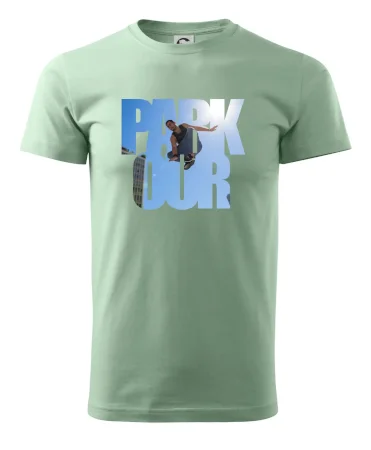 Parkour nápis nebe