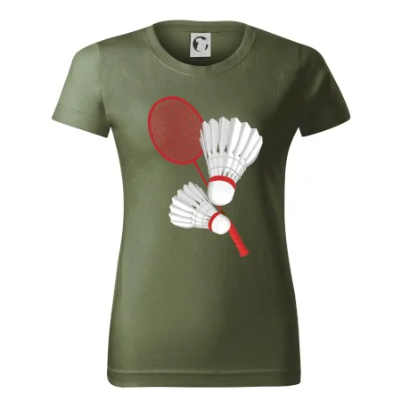 Badminton - pálka a košík