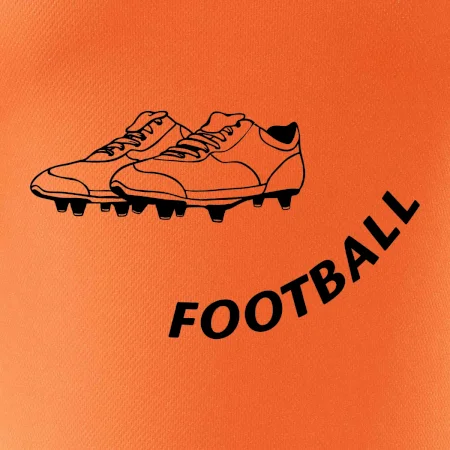 FOOTBALL nápis šikmo