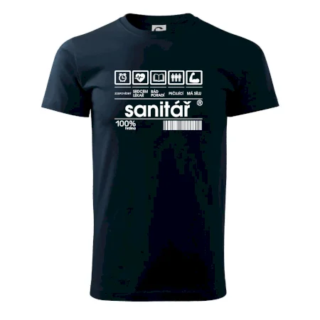 Čárový kód sanitář