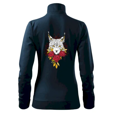 Rys s červenými růžemi  (Pecka design)