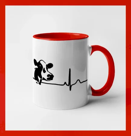 Kráva EKG