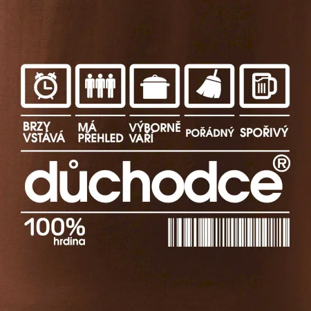 Čárový kód důchodce