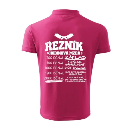 Hodinová mzda řezník