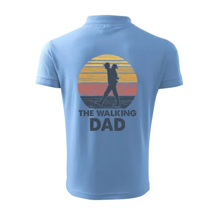 The walking dad - tata s dítětem na zádech