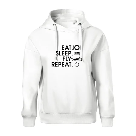 Eat sleep fly repeat