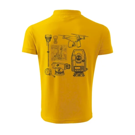 Geodet teodolit dron