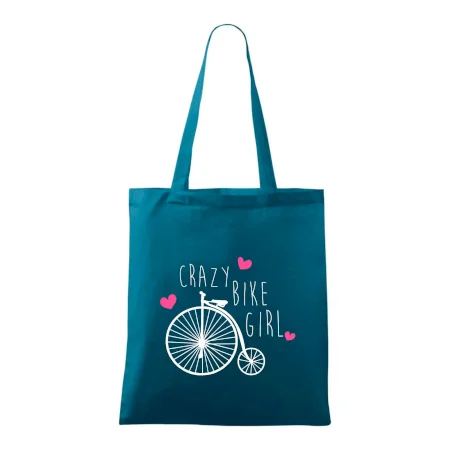 Crazy bike girl