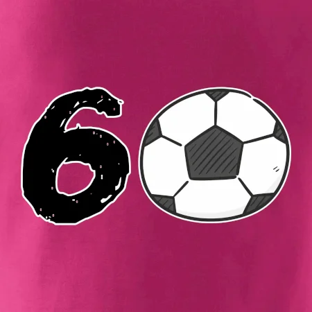 Fotbal kulaté narozeniny 60