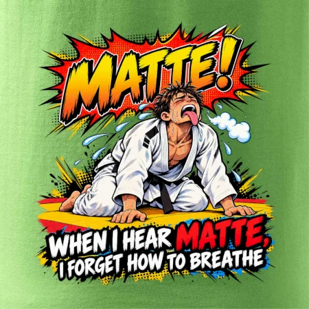 Matte vyčerpání po zápase
